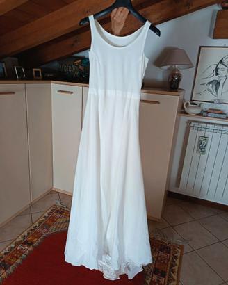 Abito da sposa TG. 40 in seta