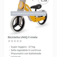 Bici senza pedali