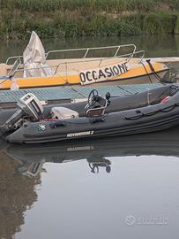 Gommone Novamarine 2 RH430 motore Evinrude 25