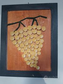 Quadro in legno e sughero