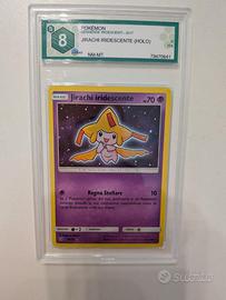 2017 Shining Legends Jirachi Holo #42 Graad 8 Mint
