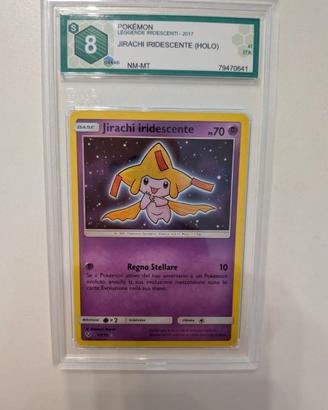 2017 Shining Legends Jirachi Holo #42 Graad 8 Mint