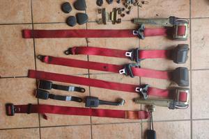 cinture rosse originali Seat Ibiza 