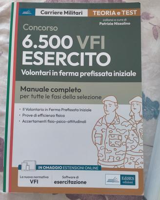 concorso VFI Esercito manuale completo