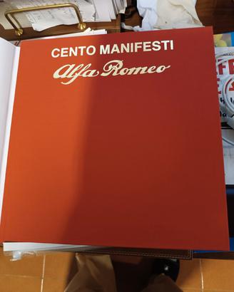 libro cento manifesti alfa romeo
