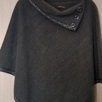 MANTELLA GRIGIA E BOTTONI GIOIELLO 