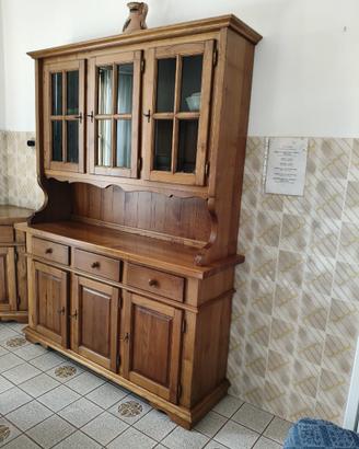Cucina in legno massello