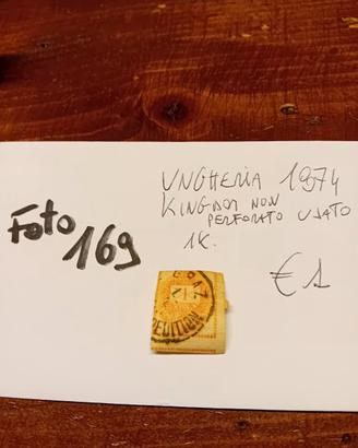 Ungheria francobolli datati usati