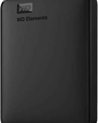 WD 5TB Elements Hard Disk Esterno Portatile