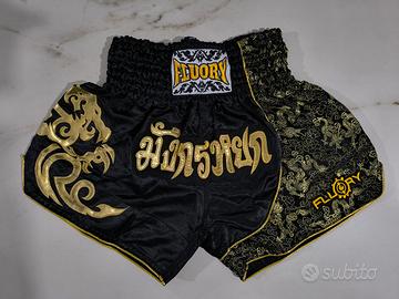 FLUORY Pantaloncini Muay Thai NUOVISSIMI 