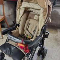 Trio Inglesina due passeggini più una culla