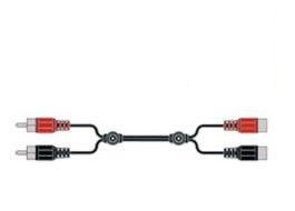 Stock 3 pz cavi rca m-f  1,5 mt.