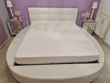 LETTO MATRIMONIALE ROTONDO 