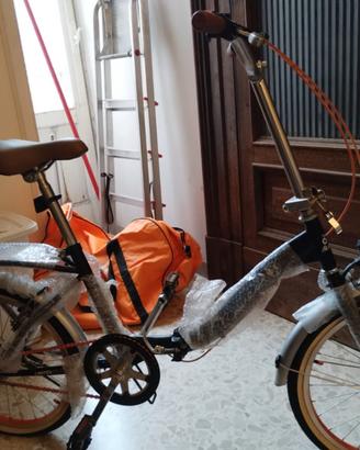 Bici pieghevole + accessori