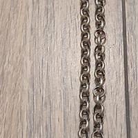 Collana lunga con cuore Nero smaltato 