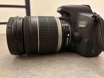 Canon EOS 800D + Obiettivo Canon 18-200 IS