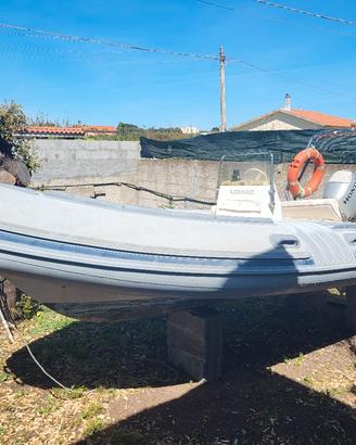 endo gommone Lomac 5,20 completo di carrello .
