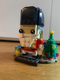 Lego brick heads: schiaccianoci natalizio