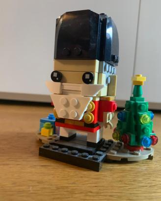 Lego brick heads: schiaccianoci natalizio