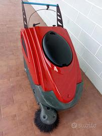 motoscopa spazzatrice a batteria