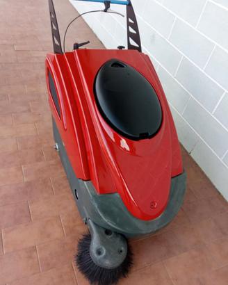 motoscopa spazzatrice a batteria