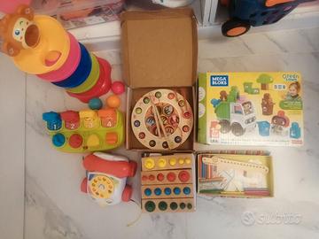Lotto giochi bambini 1-3 anni