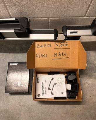 Thule Barre porta tutto + porta sci
