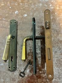 8 Coppie Maniglie per Porte Interne in Ottone