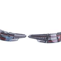 FANALI PER AUDI A4 S4 B9 8W SEDAN 15- LED NERO FUM