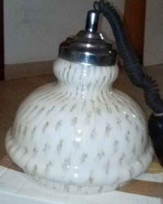 lampadario in vetro 