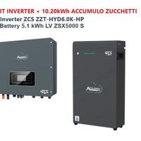 KIT IMPIANTO 6 KW + 10 kW DI ACCUMULO ZUCCHETTI