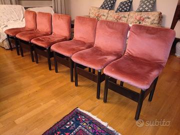 sedie Saporiti vintage 