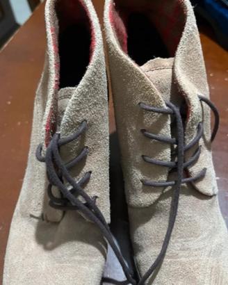 Stivaletto beige numero 41 Tommy Hilfiger