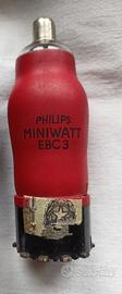Valvola EBC3 Philips Miniwatt Testata