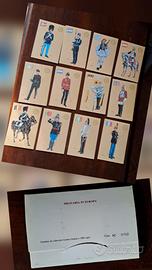 lotto cartoline uniformi militari 