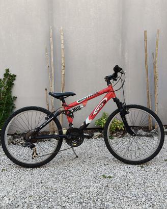 Mountain bike Carratt Wind 24 Bi-ammortizzata