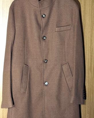 Cappotto uomo Valditaro cammello collo coreana 54