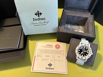 Zodiac Super Sea Wolf in ceramica bianca limited