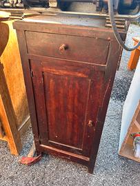 Mobiletto vintage in legno massello