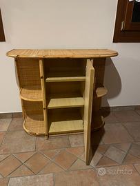 2 Mobiletti in vimini