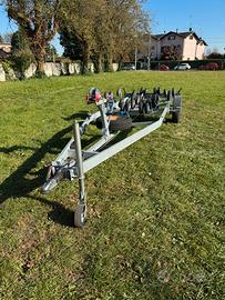 Carrello Rimorchio portabarca