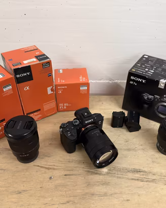 Sony a7III + 16-35 f4 + 24-70 f4 + 85 f1.8