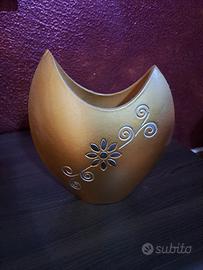 vaso dorato