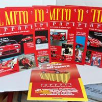 Il MITO  Ferrari n°5 riviste +guida all'opera--