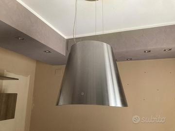 Cappa Sospesa a Isola Turboair in Acciaio Inox