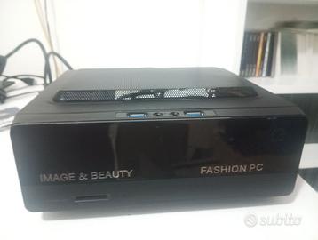 pc case mini - micro - atx - itx + psu 130w comple