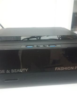 pc case mini - micro - atx - itx + psu 130w comple