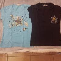 Due magliette manica corta