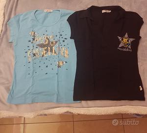 Due magliette manica corta