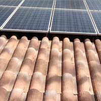 4 pannelli fotovoltaico e inverter 1kw